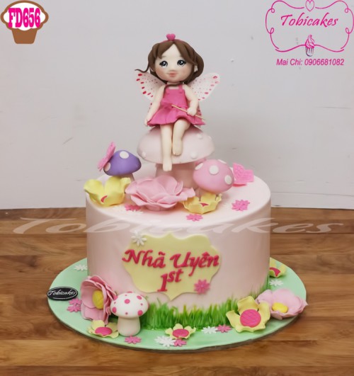 Búp Bê Chibi 18cm trang trí bánh sinh nhật bánh kem, mẫu ngẫu nhiên