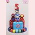 [FD1104] BÁNH SINH NHẬT TẠO HÌNH CHỦ ĐỀ CÁC ANH HÙNG TRONG AVENGER CHIBI NGỘ NGHĨNH