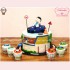 BÁNH SINH NHẬT TẠO HÌNH BÉ TRAI LÁI XE Ô TÔ ĐỒ CHƠI HÌNH LỪA + SET CUPCAKES