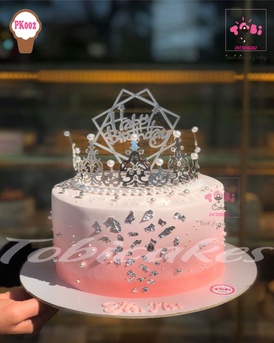 Bánh gato sinh nhật gắn ảnh nhóm nhạc Black Pink nền socola tặng nữ | Bánh  Kem Ngộ Nghĩnh