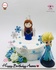 PK014 - Bánh sinh nhật Elsa và Anna