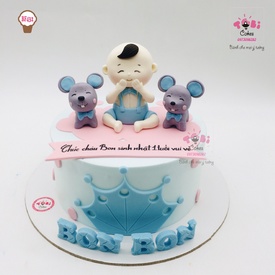 BF432 - Bánh sinh nhật dành cho em bé tuổi chuột