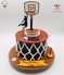 FD1657 - Bánh sinh nhật tạo hình chủ đề bóng rổ giải NBA