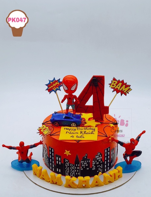 Bánh sinh nhật siêu nhân Avengers với 4 siêu nhân anh hùng Captain,  Superman, Iron man và Hulk đẹp dũng cảm tặng sinh nhật bé trai 6418 - Bánh  sinh nhật, kỷ niệm