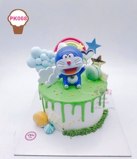 PK068 - Bánh sinh nhật hình mèo máy Doraemon
