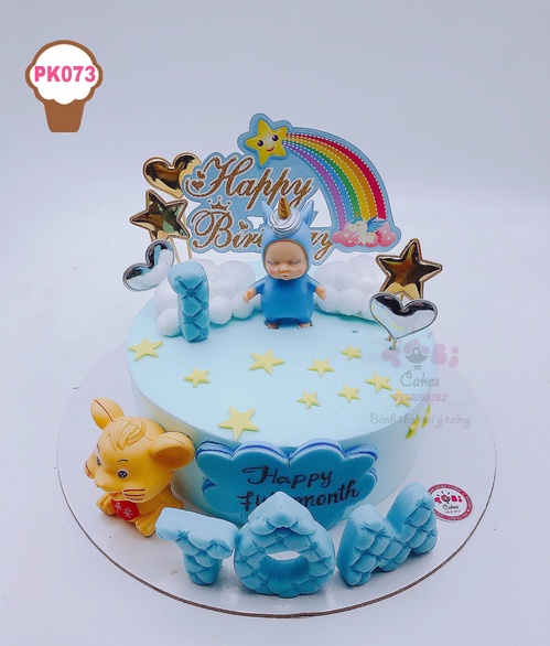 Những mẫu bánh sinh nhật mừng đầy tháng bán chạy nhất | Laravan.vn