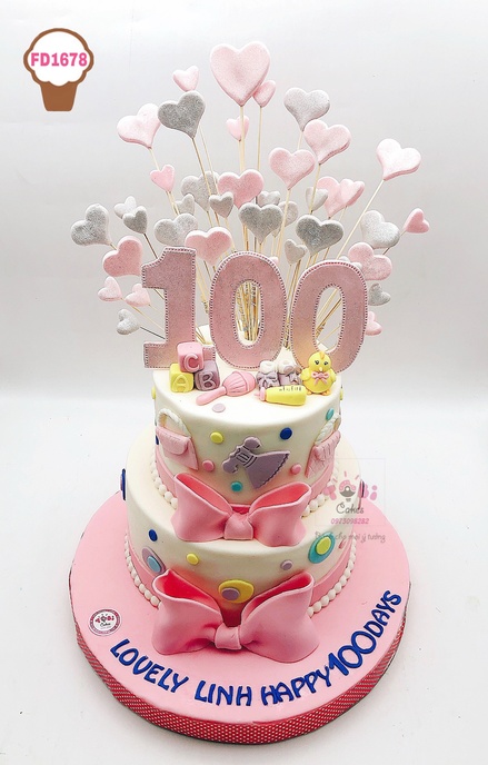 199 mẫu bánh sinh nhật tặng bé gái đẹp nhất 2022