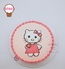 GT653 - Bánh sinh nhật vẽ hình Kitty hồng xinh cho bé gái