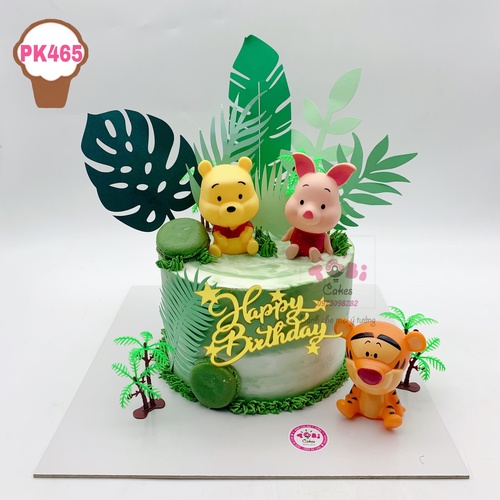 PK465 - Bánh sinh nhật Minnie Winnie Pooh