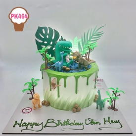 PK464 - Bánh sinh nhật chú khủng long tốt bụng