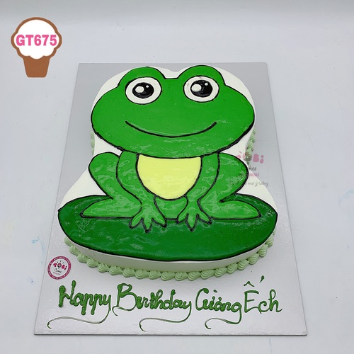 GT675 - Bánh sinh nhật Chú ếch xanh