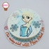 GT671 - Bánh sinh nhật vẽ hình công chúa Elsa
