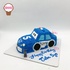 3D092 - Bánh gato tỉa hình oto cảnh sát