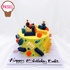 PK581 - BÁNH SINH NHẬT ĐỒ CHƠI LEGO DÀNH CHO CÁC BÉ TRAI